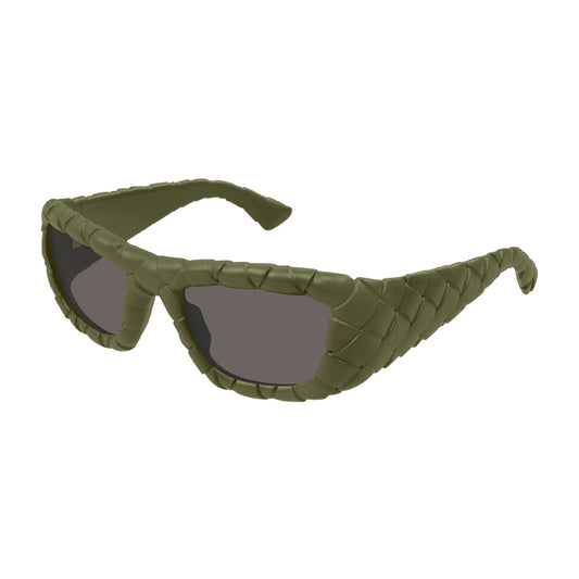 Bottega Veneta BV1303S 002 Olive/Brown 56mm