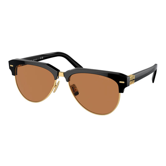 Miu Miu MU09ZS 1AB2Z1 Black/Brown