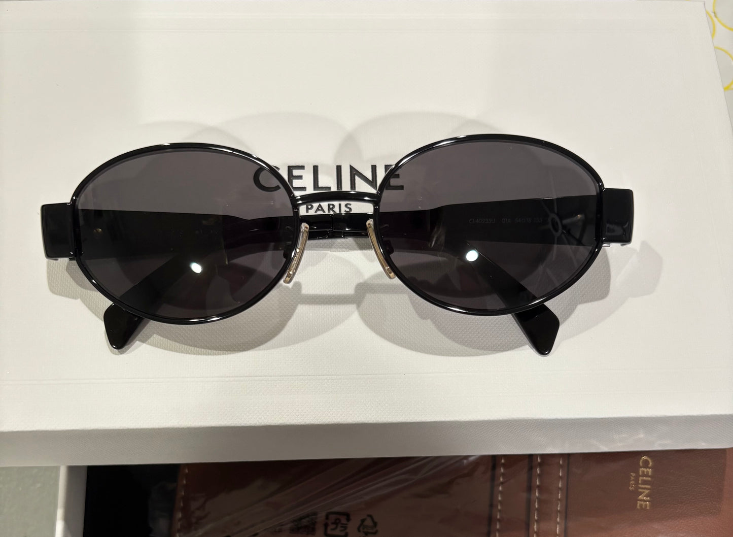 CELINE sunglasses Triomphe Metal Oval CL40235U