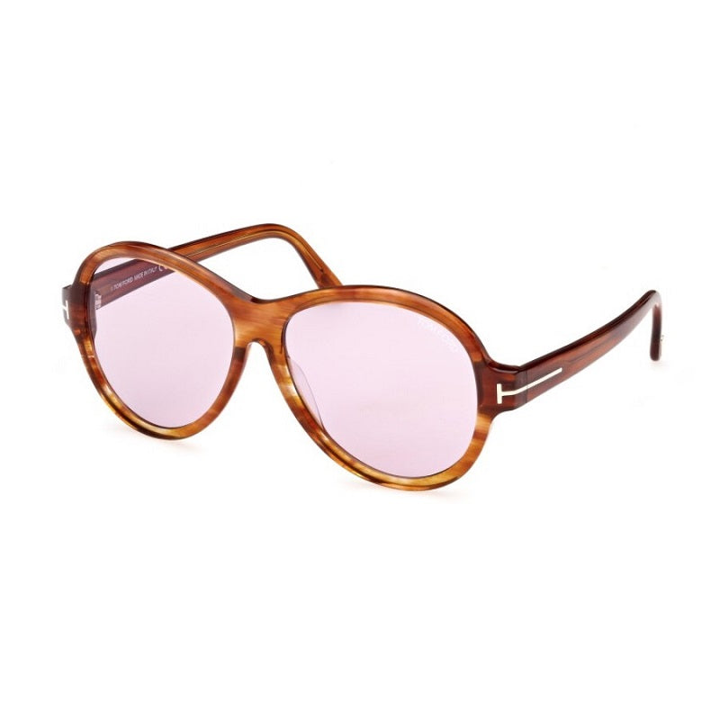 Tom Ford FT1033 45Y Shiny Light Brown/Violet Photochromic 59mm