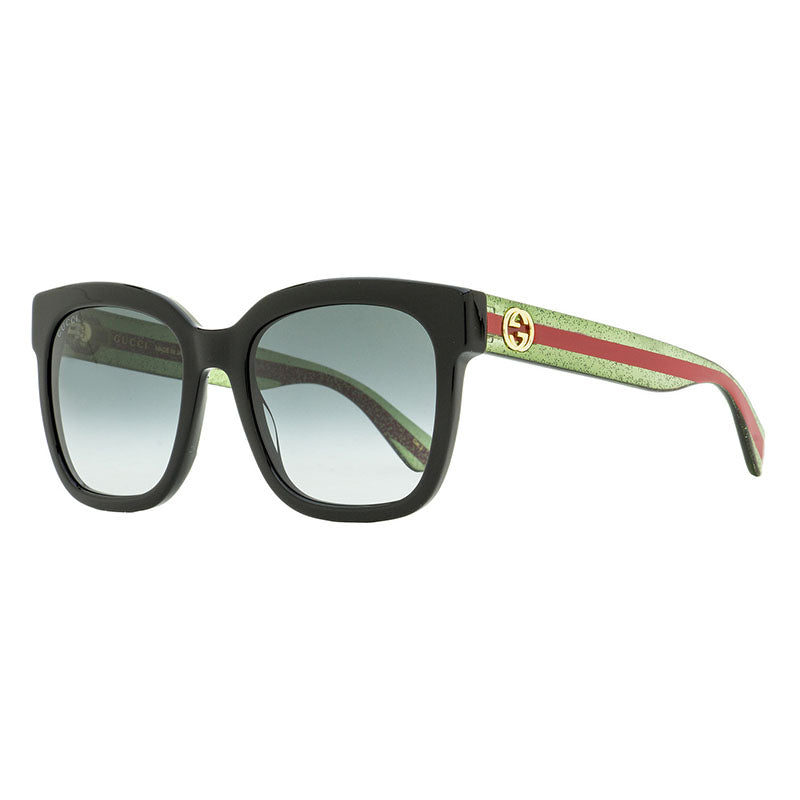 Gucci GG0034SN 002 Black Green/Grey Gradient 54mm