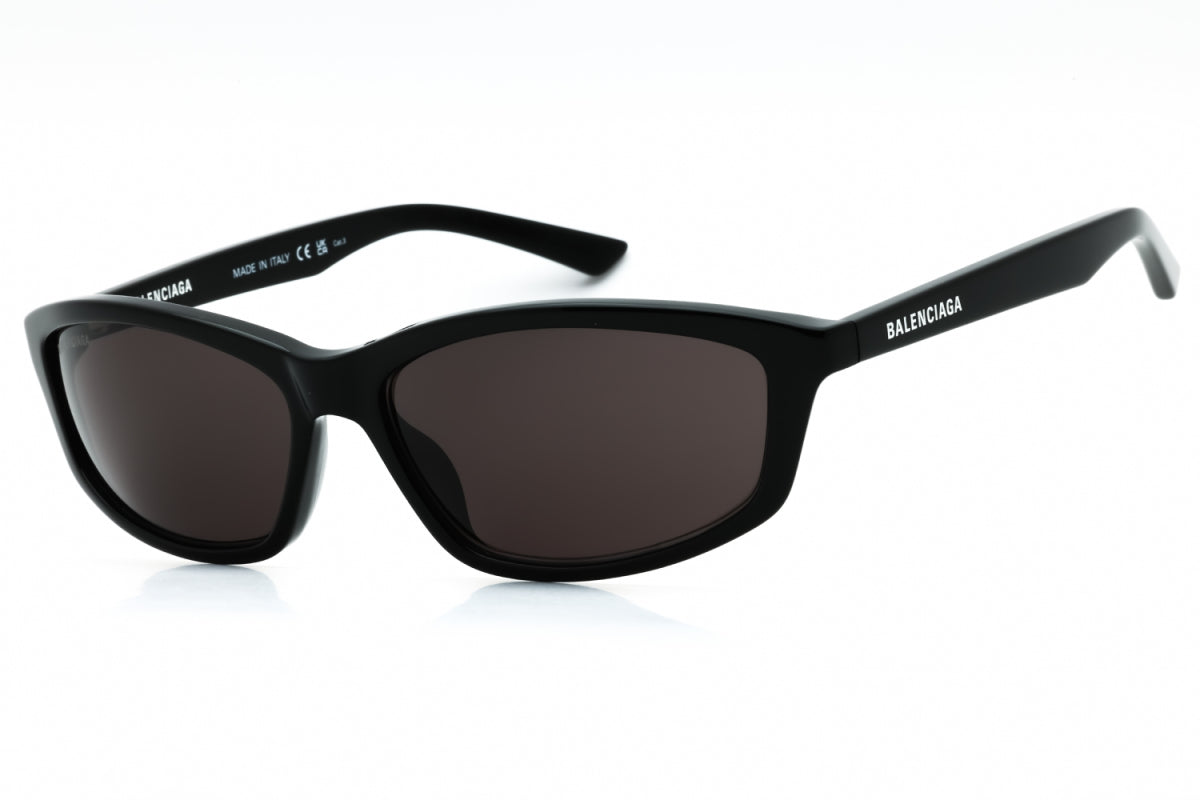 Balenciaga BB0401S 001 Black/Grey 60mm