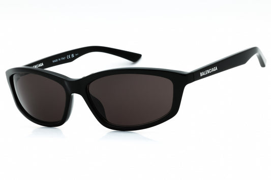 Balenciaga BB0401S 001 Black/Grey 60mm