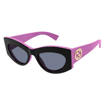 Gucci Gucci Grey Cat Eye Ladies Sunglasses GG1843S 005 53