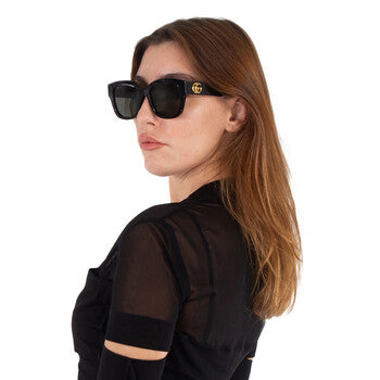 Gucci Gucci Grey Square Ladies Sunglasses GG1550SK 001 54