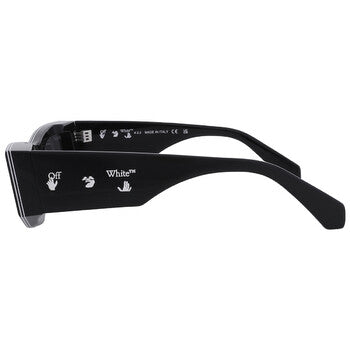 Off-White Off-White Andy Dark Grey Irregular Unisex Sunglasses OERI047 1007 53