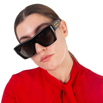 Gucci Gucci Grey Square Ladies Sunglasses GG1772S 001 52