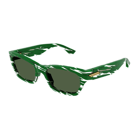 Bottega Veneta BV1143S 004 Green/White/Green