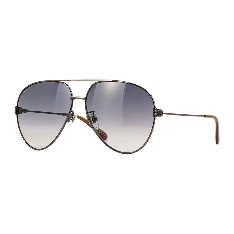 Gucci GG1280S 002 Dark Ruthenium/Grey Gradient 62mm