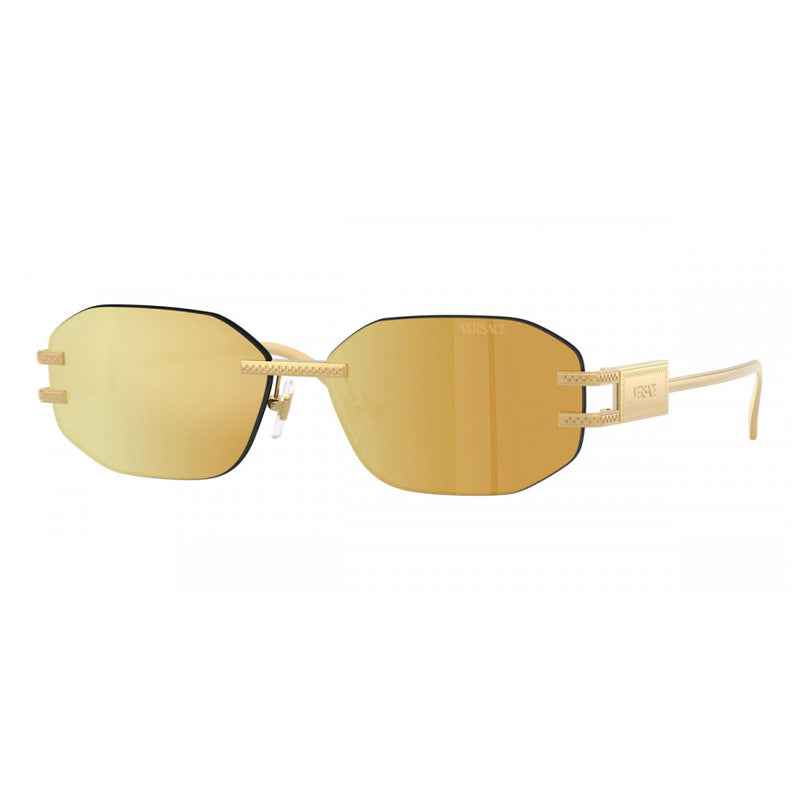 Versace VE2274 10027P Gold/Brown Mirror Gold 58mm