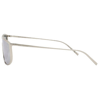 Saint Laurent Saint Laurent Silver Shield Unisex Sunglasses SL 605 LUNA 003 135