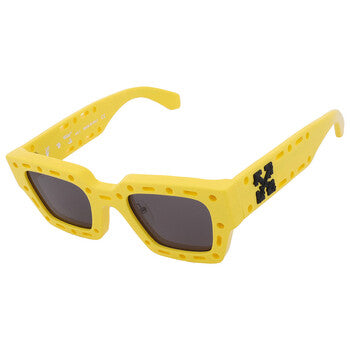 Off-White Off-White Mercer Dark Grey Sport Unisex Sunglasses OERI026 1807 48
