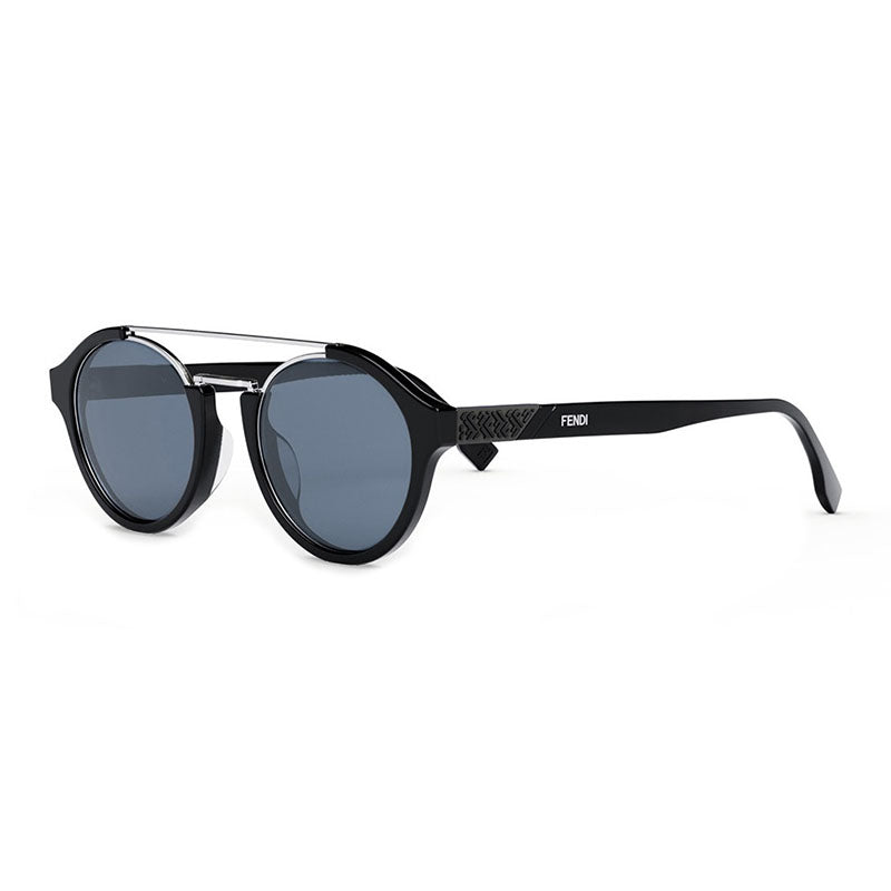 Fendi FE40058U 01V Black/Blue 50mm