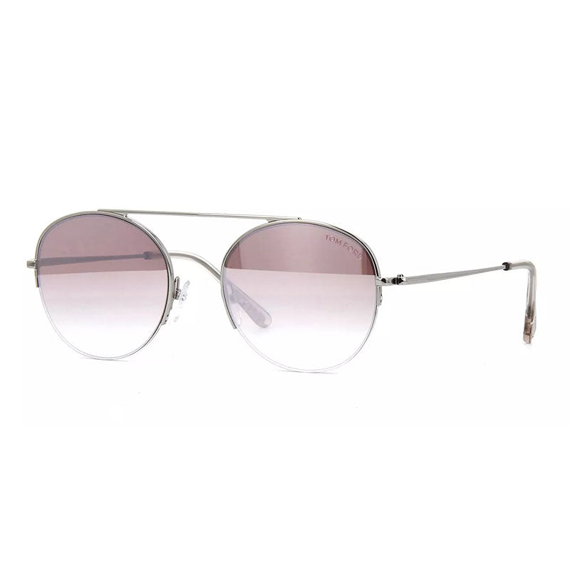 Tom Ford FT0668 16Z Shiny Palladium/Pink Gradient Mirror 54mm