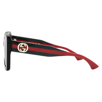 Gucci Gucci Polarized Grey Gradient Butterfly Ladies Sunglasses GG1861S 005 53