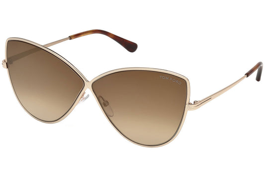 Tom Ford New and Authentic TOM FORD FT0569 28G 65 Sunglasses