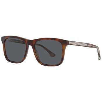 Gucci Gucci Grey Square Men's Sunglasses GG0381SN 009 57