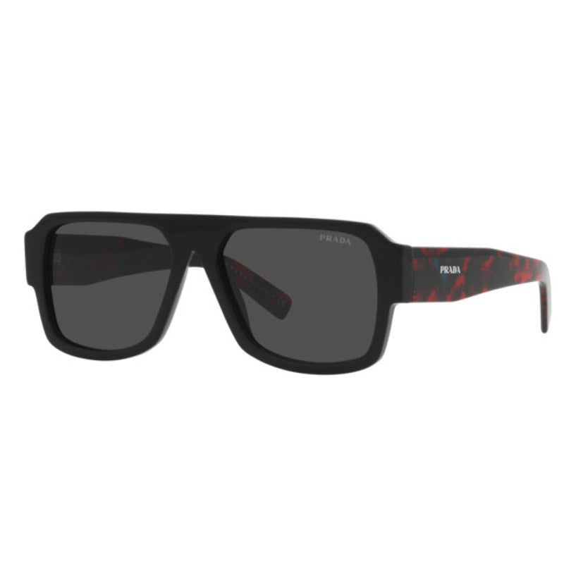 Prada PR22YS 1AB5S0 Black/Dark Grey 56mm