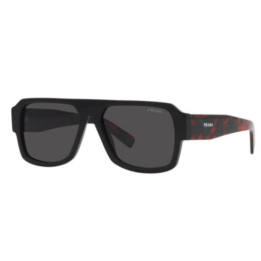 Prada PR22YS 1AB5S0 Black/Dark Grey 56mm