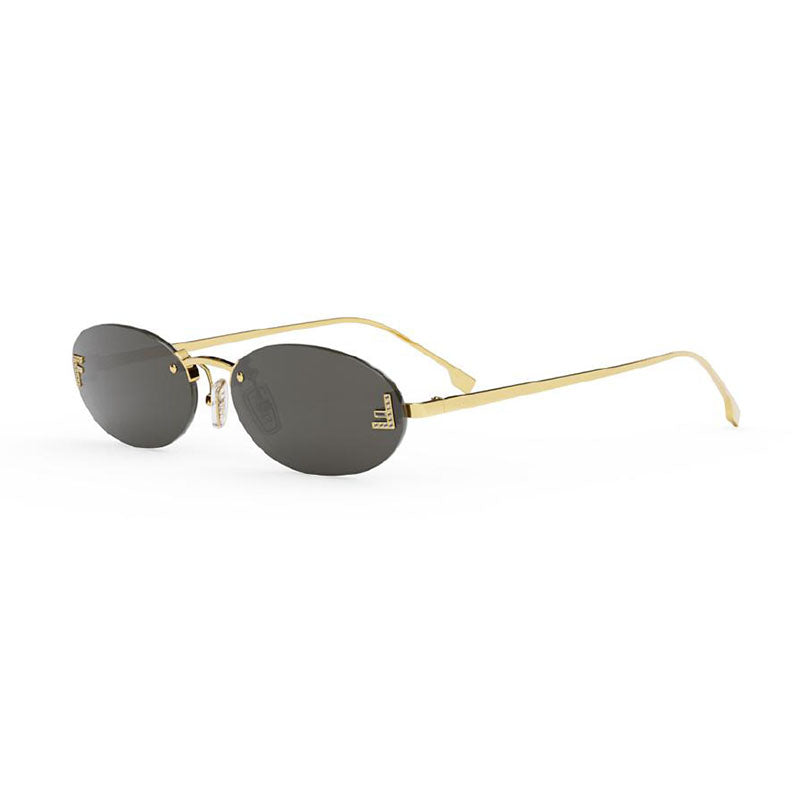 Fendi FE4075US 30A Gold/Grey 54mm