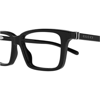 Gucci Gucci Demo Rectangular Men's Eyeglasses GG1672O 001 53