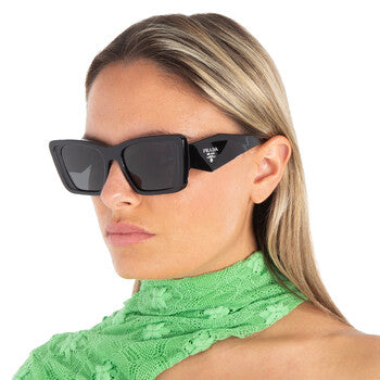 Prada Prada Dark Grey Butterfly Ladies Sunglasses PR 08YS 1AB5S0 51