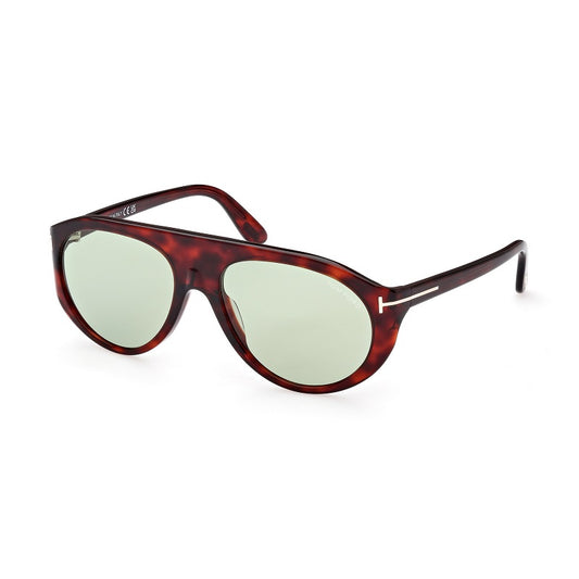 Tom Ford FT1001 54N Red Havana/Green Photochromic 57mm