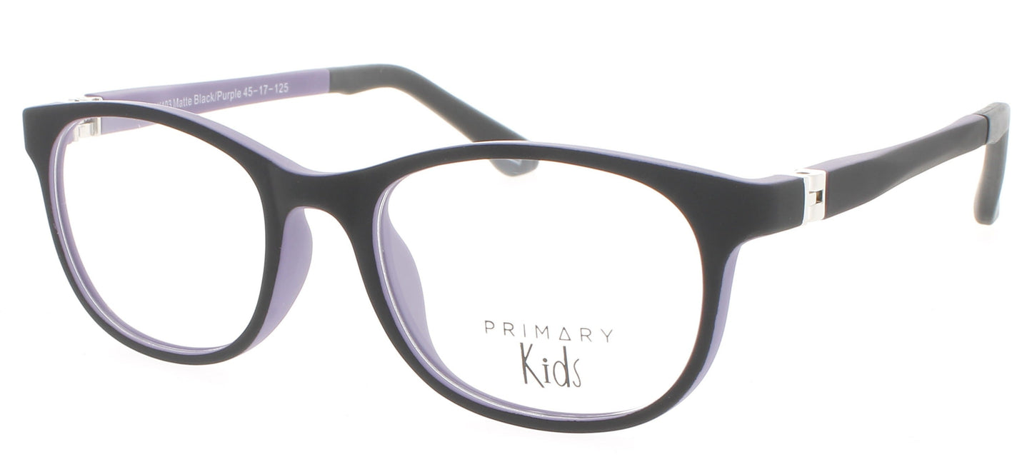 Primary PRIMARY-PK103-MATT-BLK-PUR-45