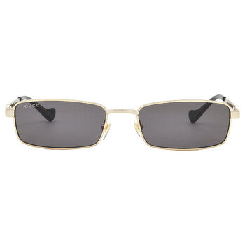 Gucci Gucci Grey Rectangular Ladies Sunglasses GG1600S 001 56