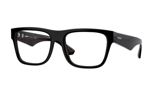Burberry BE2411F 4121 Top Black on Vintage Check 55mm