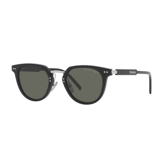 Prada PR17YS 1AB03R Black/Green Polarized