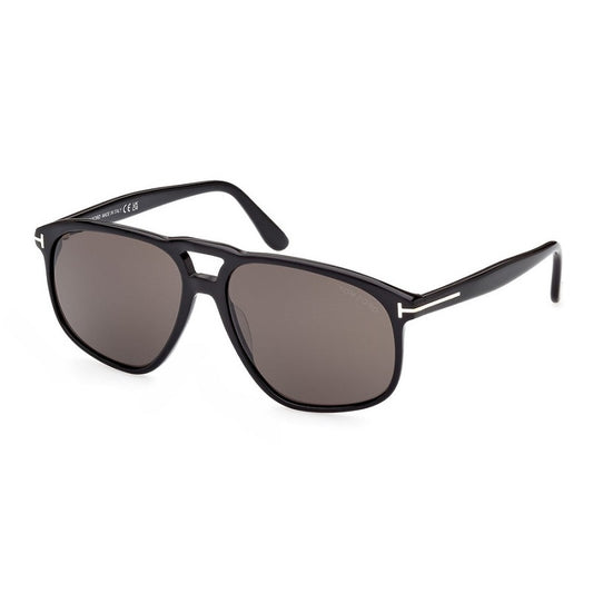 Tom Ford FT1000 01A Shiny Black/Smoke 58mm