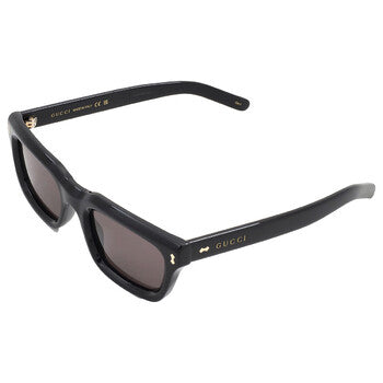 Gucci Gucci Grey Rectangular Men's Sunglasses GG1524S 001 51