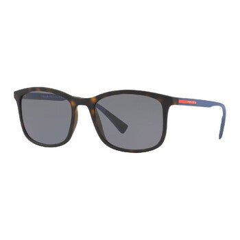 Prada Linea Rossa Prada Linea Rossa Polarized Grey Square Men's Sunglasses PS 01TS U61144 56