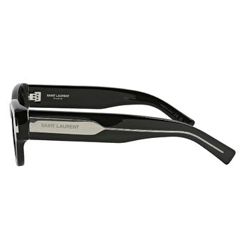 Saint Laurent Saint Laurent Grey Square Ladies Sunglasses SL 573 001 49
