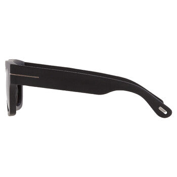 Tom Ford Tom Ford Fausto Smoke Browline Men's Sunglasses FT0711-N 02A 53