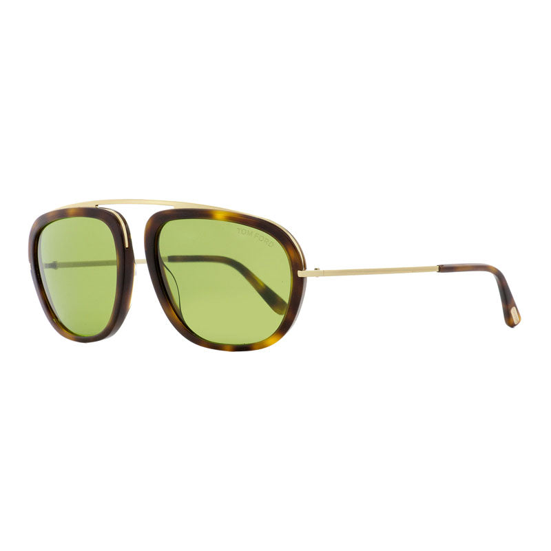 Tom Ford FT0453 52N Dark Havana/Gold/Green 57mm