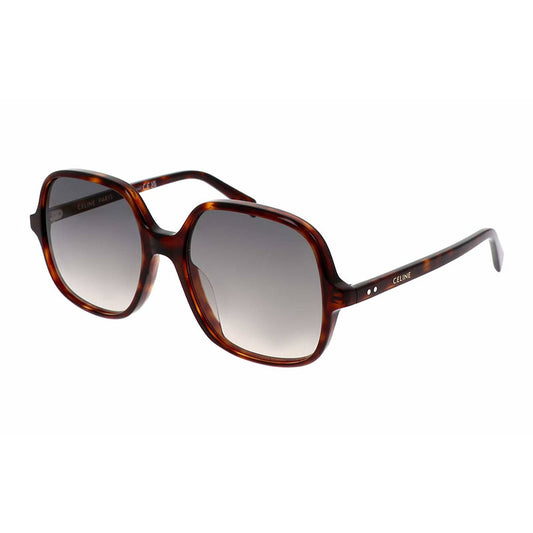Celine CL40244U 52F Shiny Dark Havana/Brown Gradient