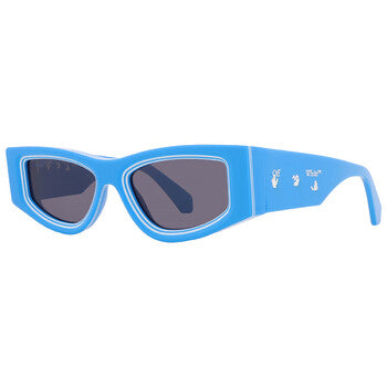 Off-White Off-White Andy Dark Grey Irregular Unisex Sunglasses OERI047 4507 53