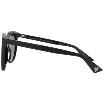 Gucci Gucci Grey Gradient Round Ladies Sunglasses GG0091S 001 52