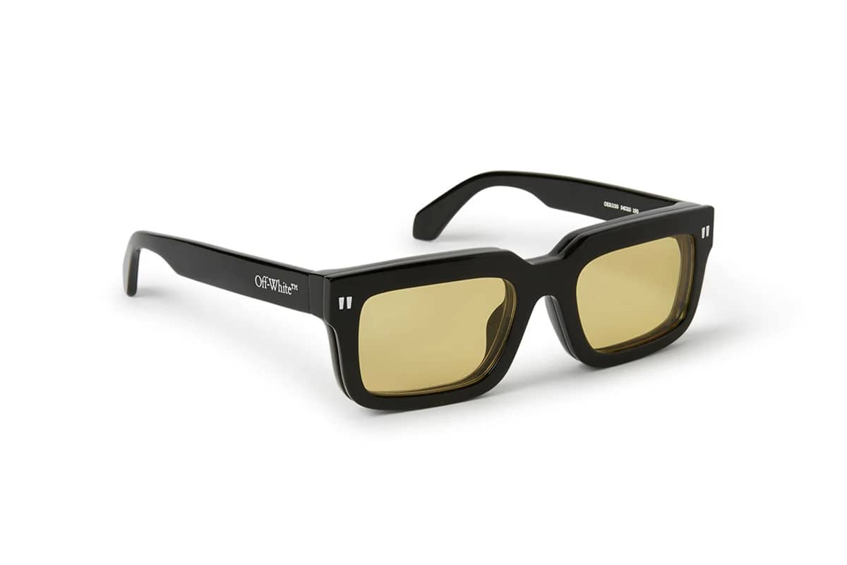 Off-White OFF-WHITE-CLIP ON BLACK YELLOW-OERI130S24PLA0011018