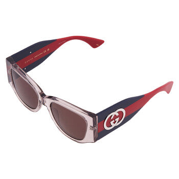 Gucci Gucci Brown Cat Eye Ladies Sunglasses GG2115S 005 55