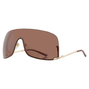 Gucci Gucci Brown Shield Unisex Sunglasses GG1560S 002 99