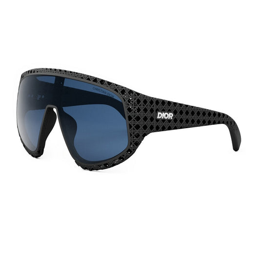 Dior DIOR3DM1U 11B0 Matte Black/Blue