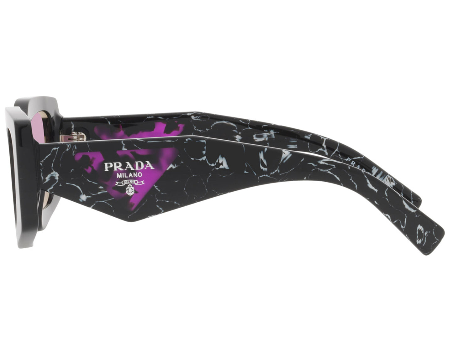 Prada New and Authentic PRADA PR 15YSF 1AB07O 52 Sunglasses