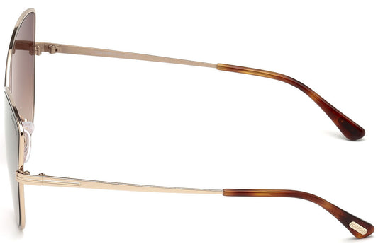 Tom Ford New and Authentic TOM FORD FT0569 28G 65 Sunglasses