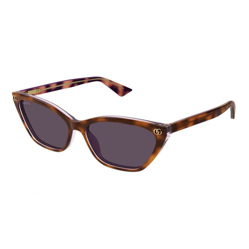 Gucci GG1815S 004 Top Havana/Transparent/Violet 58mm