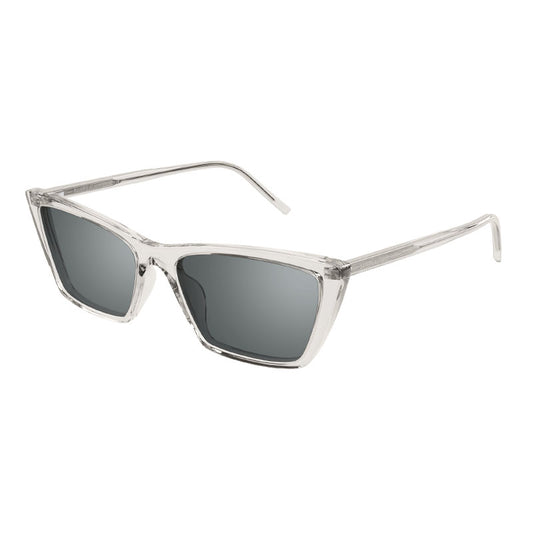 Saint Laurent SL737MICATHIN 004 Transparent Beige/Silver