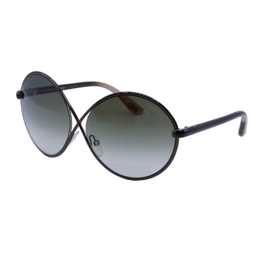 Tom Ford FT0159 BEATRIX 36F Shiny Dark Bronze/Gradient Brown