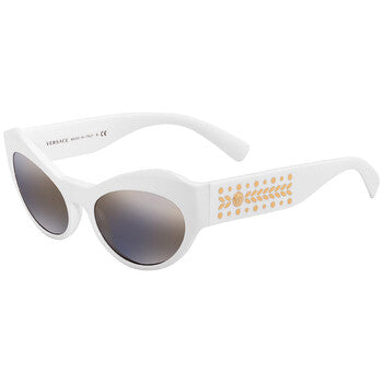 Versace Versace Grey Mirror Gradient Cat Eye Ladies Sunglasses VE4356 401/Y9 54